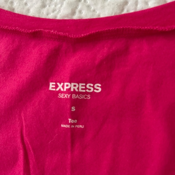 NWT 2 Express sexy basic v-neck tee t-shirts size XS - Picture 9 of 14